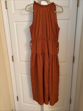 Gap tiered dress w/drawstring waist